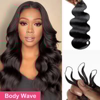 Image 3 of 100G Super Virgin Crochet donor hair extensions , Resuable braiding hair