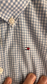 Image 3 of Klassisches Karohemd, Hellblau, Grösse 74