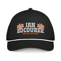 Image 2 of "Flower" High School Black Hat