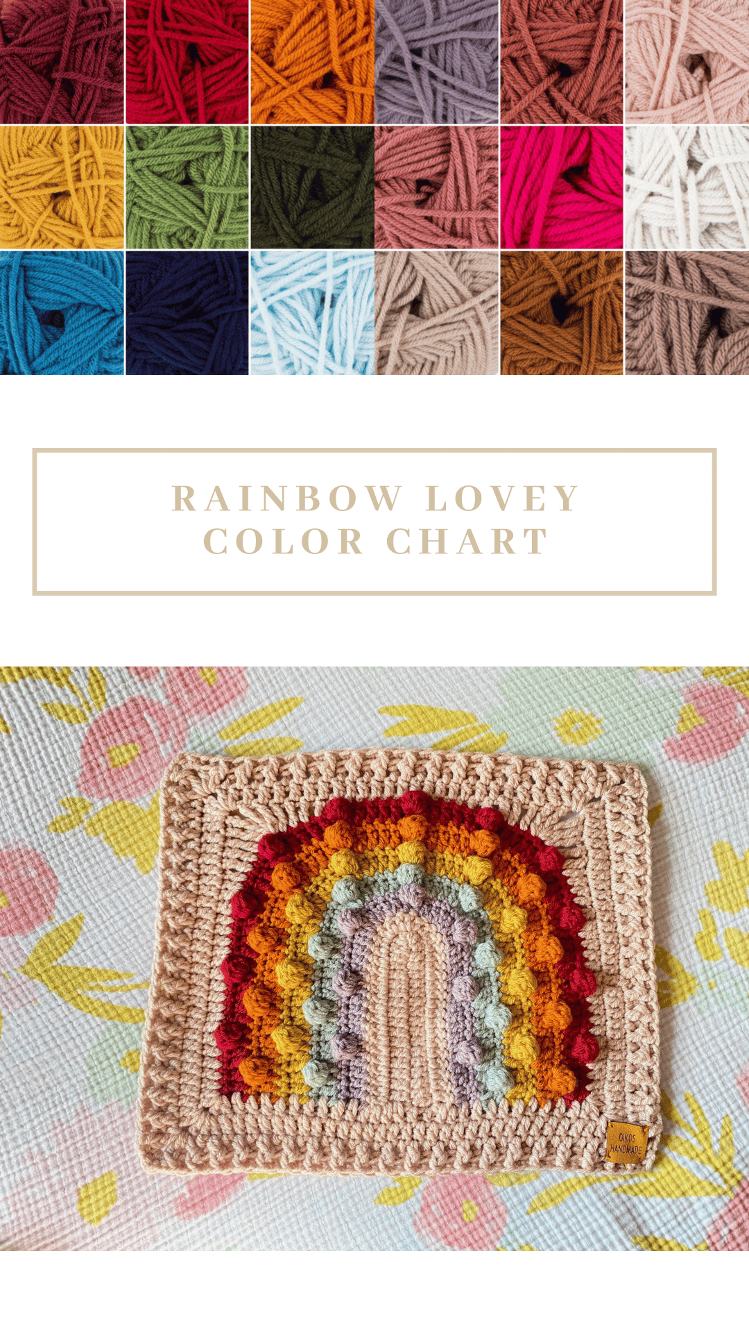 Image of Rainbow Lovey 