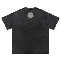 Image 2 of Get Use 2 It Snow Washed Oversized T-shirt Black