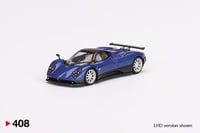 MINI GT 1:64 Zonda F Blu Argentina Alloy Diecast Car Model