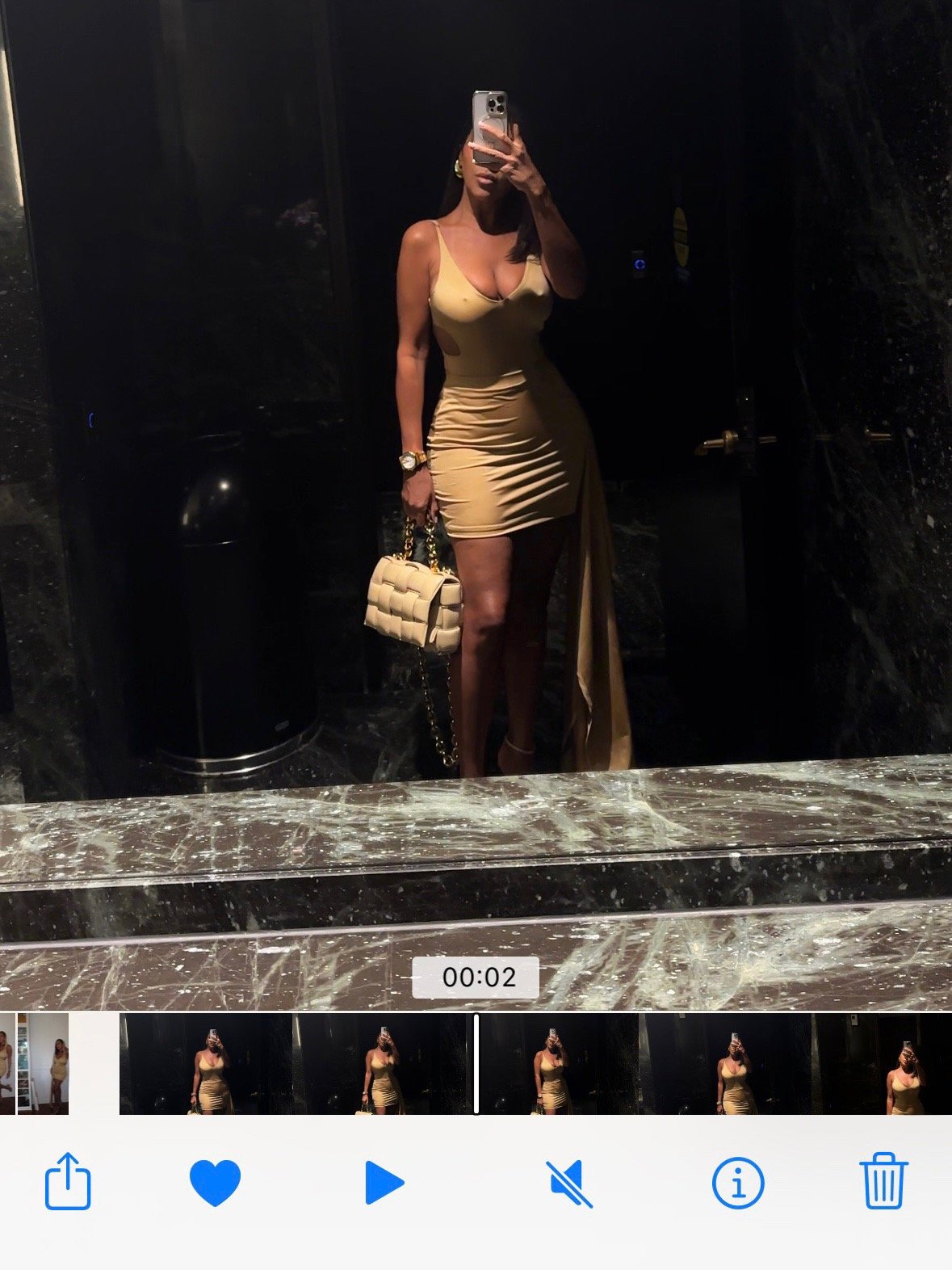 Image of BSSA GOLD SHIMMER BODYSUIT & SKIRT SET (S)