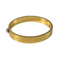 Image 1 of LV Monogram Clip Clasp Bracelet Bangle