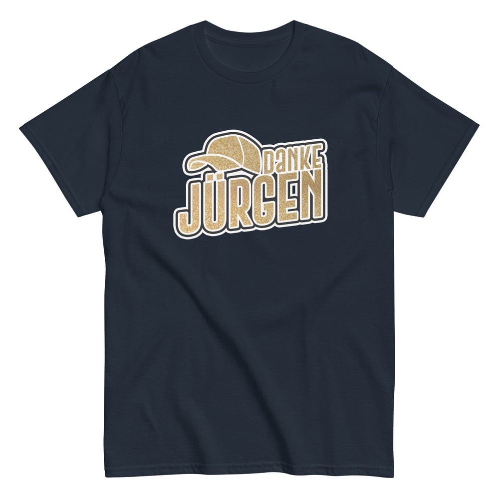 Danke Jurgen Unisex Tee (Gold)