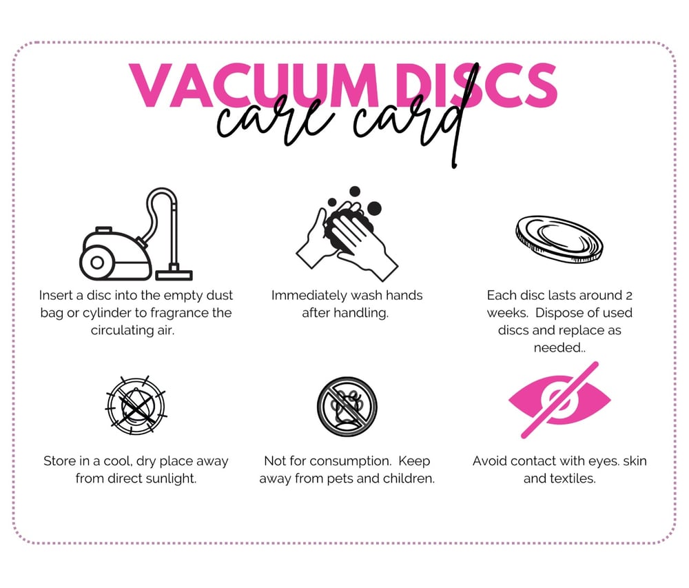 Scented Vacuum Discs