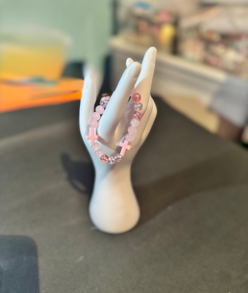 Image of Cross Bracelets - 7 colours 