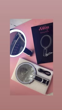 Image 2 of Make Up Mirror With LED and stand 