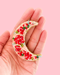 Image 1 of Beaded Celestial Moon 4