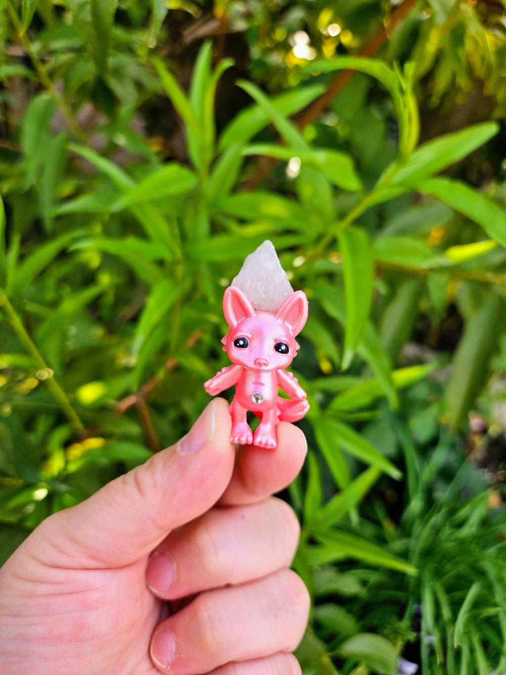 Rose Quartz Shimmery Fox ZELF 2"