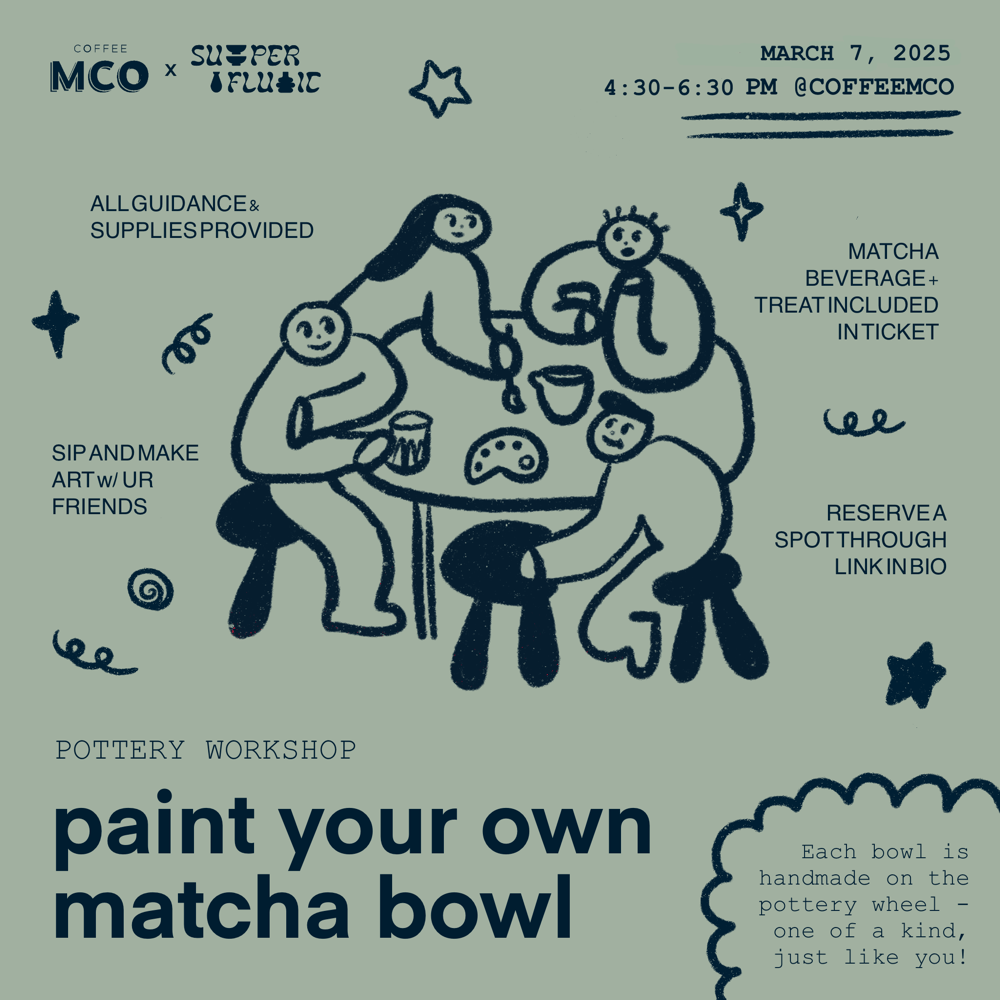 Image of [SECOND WORKSHOP ADDED] CoffeeMCO x superfluic Pottery Workshop