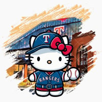 Image 2 of Rangers kitty Tshirt