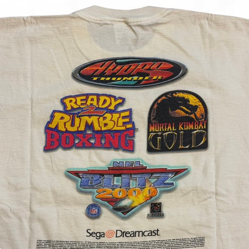 Image of 2000s Midway Sega Dreamcast Promo Graphic Tee (L)