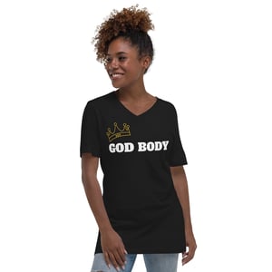 Image of God Body Unisex Short Sleeve V-Neck T-Shirt