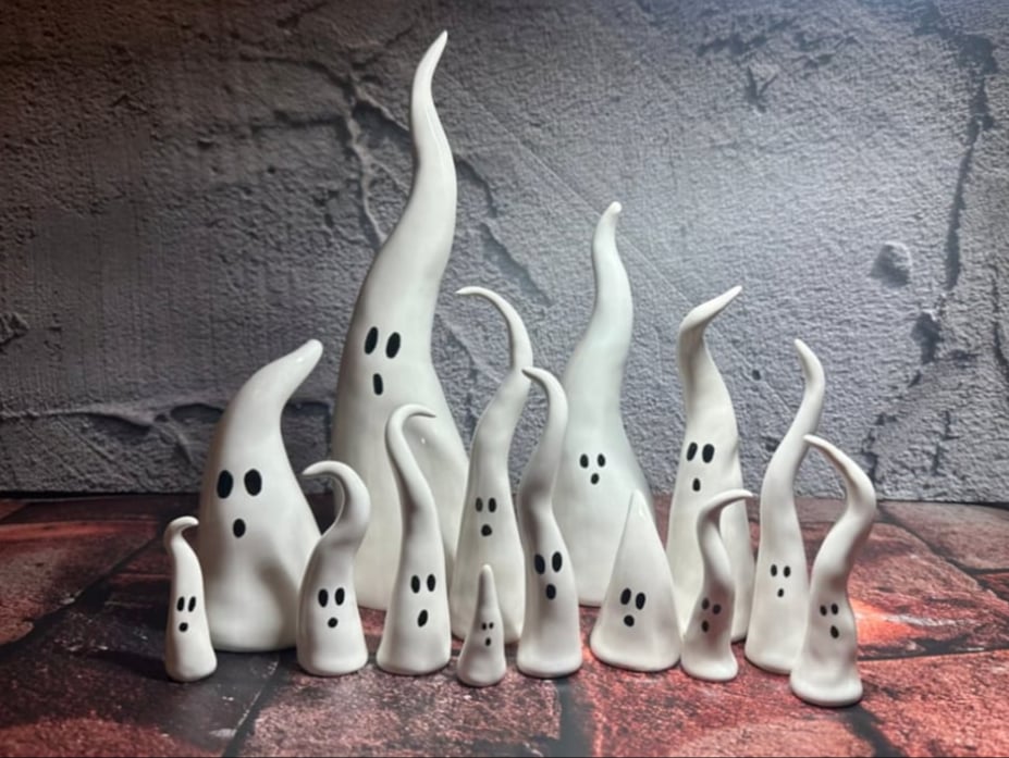 Image of Halloween Ghost Spirits with a Point