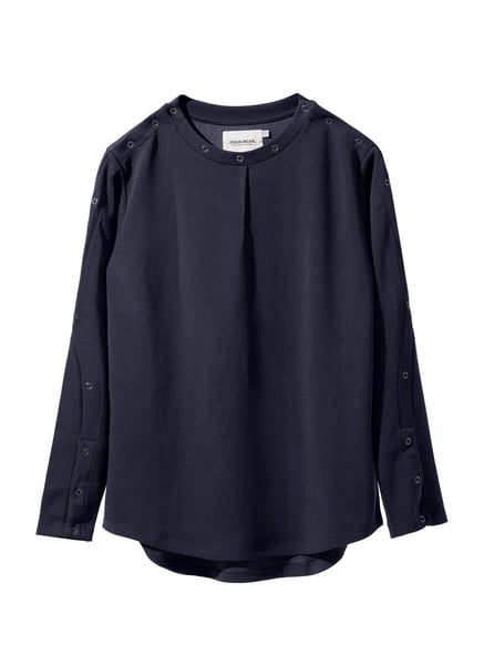 Image of EQUALNEAR - Astro Henley Sweatshirt (Blue)