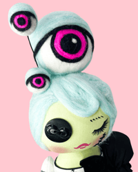 Image 3 of RESERVED FOR DAYNA MEDIUM SPOOKY DOLL EYE SEE YOU