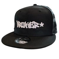 Image 1 of OG SNAPBACK - BLACK CAMO