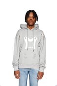 Image of Modisch Distressed Hoodie (grey)