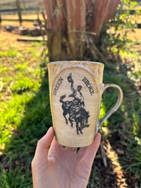 Image 1 of Green broke ombré mug