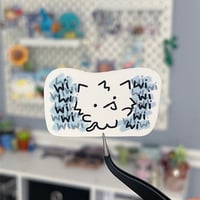 yap city kitty sticker