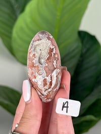 Image 1 of MEDIUM SANGRIA LACE AGATE SHIVAS