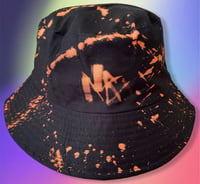 Image 2 of “MUSHROOM” BLEACH PAINTED BUCKET HAT ONE SIZE