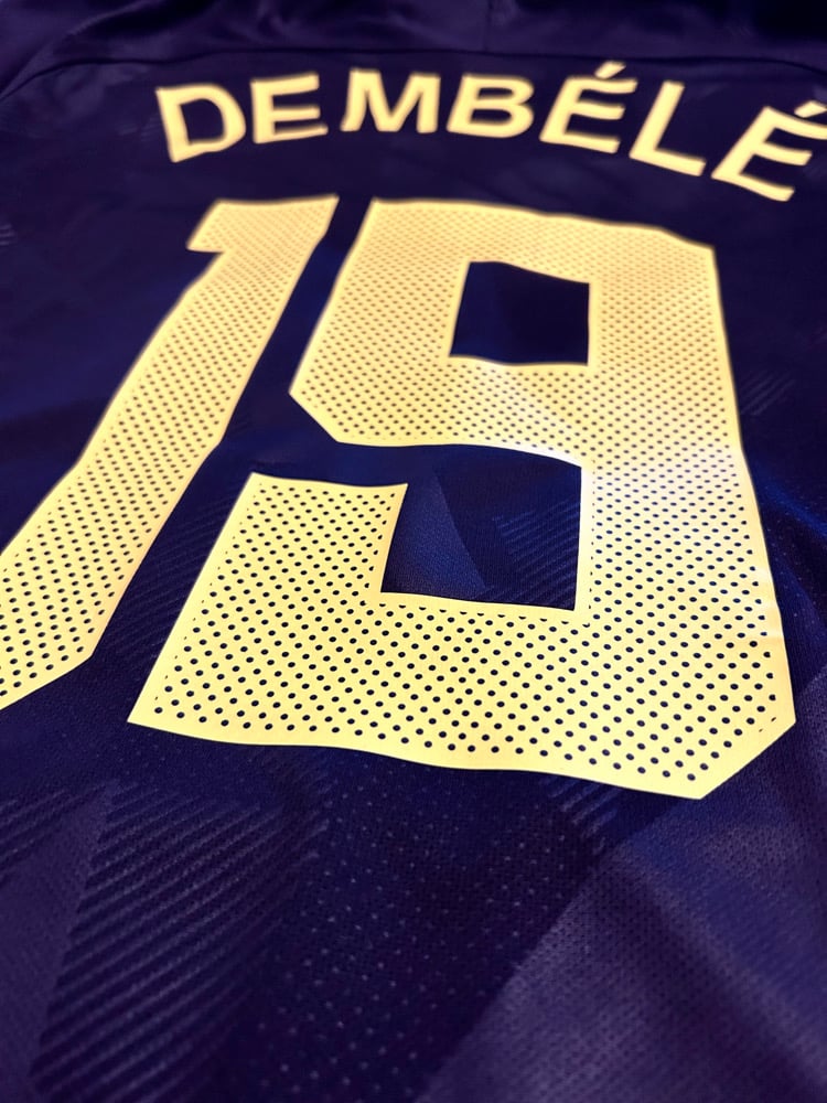 Image of Tottenham Hotspur “DEMBELE 19” 2017/18 Third Shirt + patches (L)