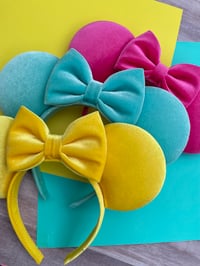 Image 1 of full velvet mouse ears