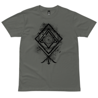 Image 2 of Blk "Veil of Becoming" Tee