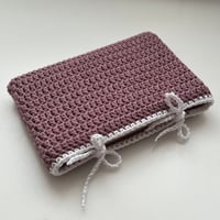 Image 1 of Pochette de livre - taupe rosé 