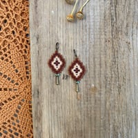 Image 2 of Thicket earrings - Desert no.3