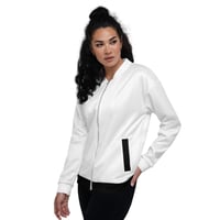 Image 3 of love-peace-harmony Unisex Bomber Jacket