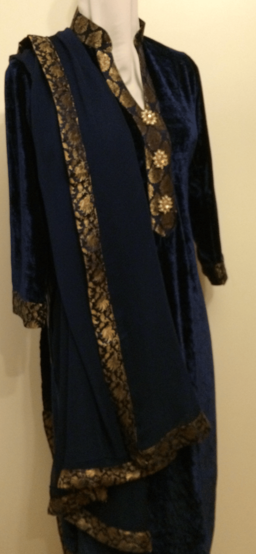 Velvet suit