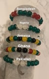 Custom bracelets- flags 