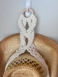 Image 2 of Anderson - Macrame Hat Holder (single)