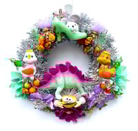 Image 1 of Dino Trash & Treasure Wreath 