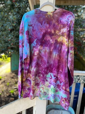 Image of 2XL Party At Your Own Pace Long Sleeve Tie Dye Shirt 2