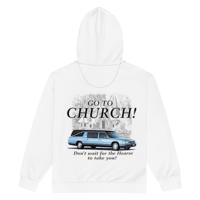 Image 3 of zip hoodie (GO TO CHURCH)