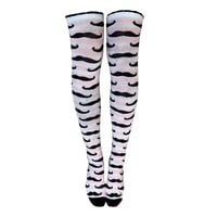 Image 1 of mustache socks