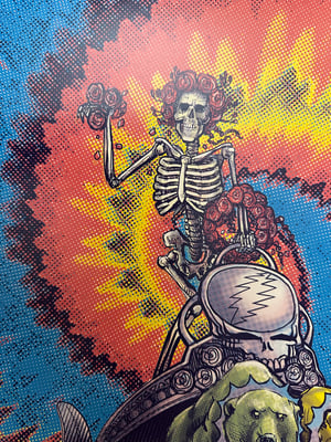 TOUCH OF GREY WARRIOR art print