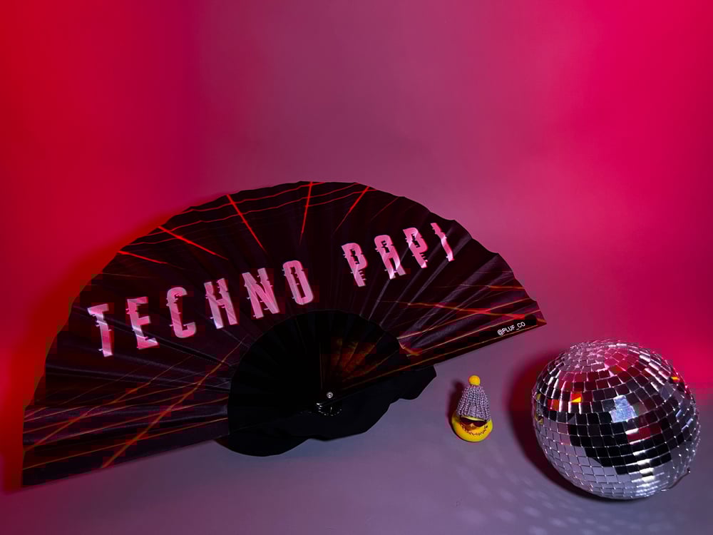 Techno Papi Hand Fan