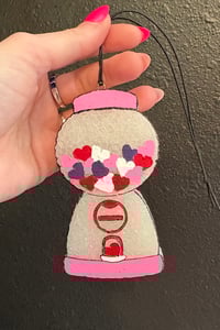 {Apple Cinnamon Scented} Heart Gumball Machine Freshie