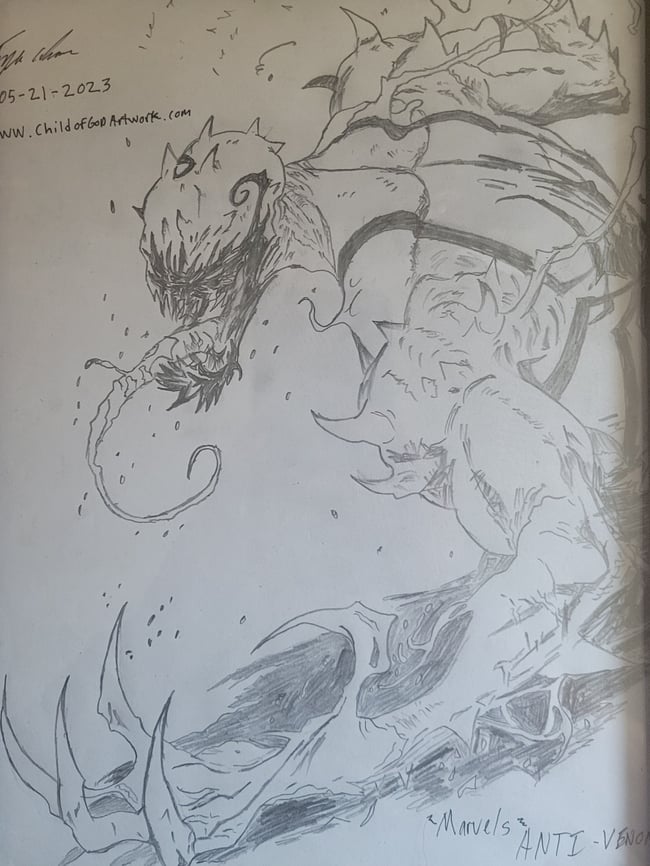 MARVEL COMICS - THE ANTI VENOM SYMBIOTE