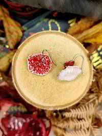 Image 12 of Kolczyki wiedźmowe kapelusze 