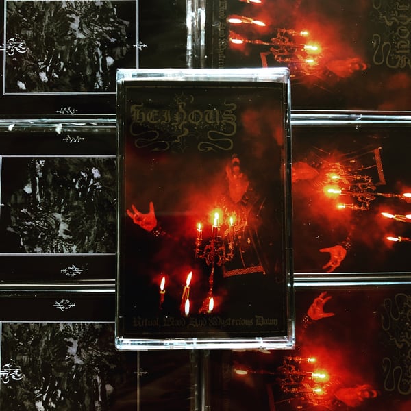 Image of Heinous - Ritual, Blood and Mysterious Dawn TAPE