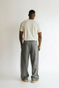 Image 4 of Korean Grey Pant 