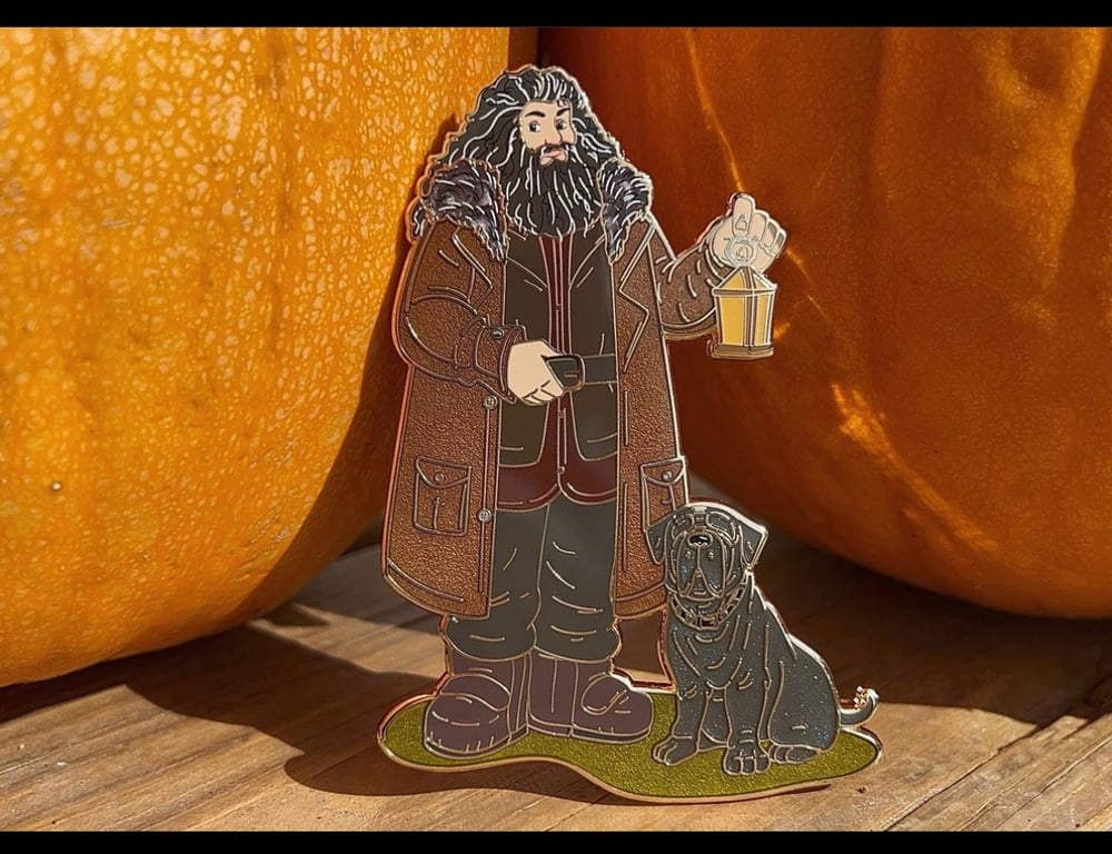 Image of Giant and his Good Boy!