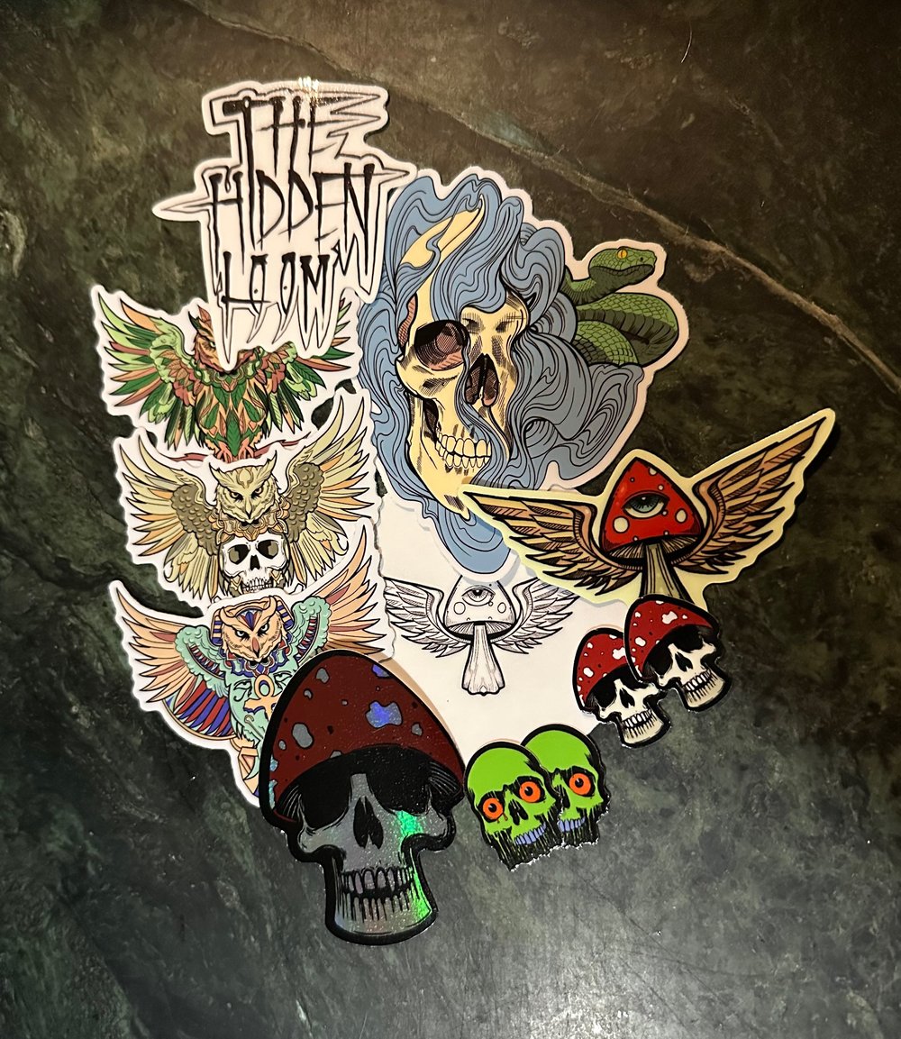 Hidden Loom Sticker pack issue 1
