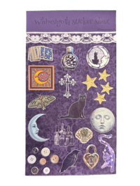 Image 2 of whimsigoth sticker sheet